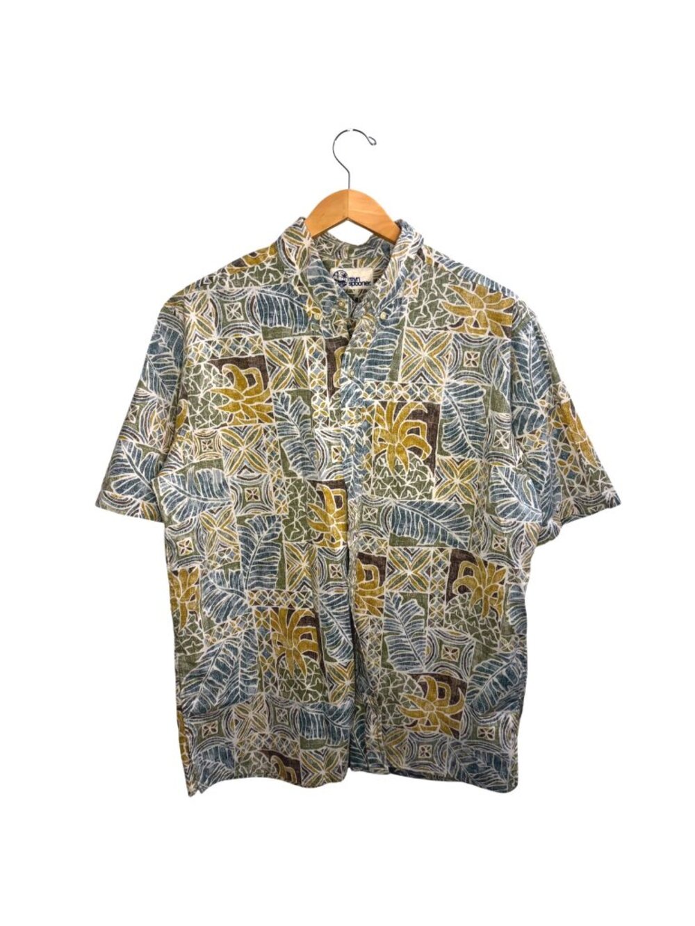 Vintage Reyn Spooner Hawaiian Shirt XL Pineapple Reverse Print Button Down Aloha